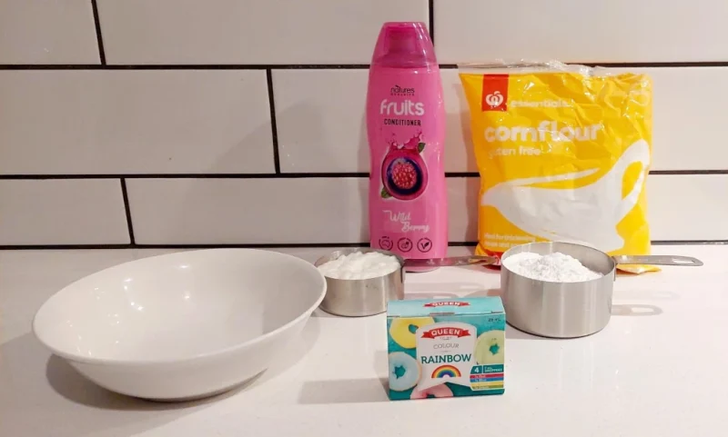 Cloud dough ingredients